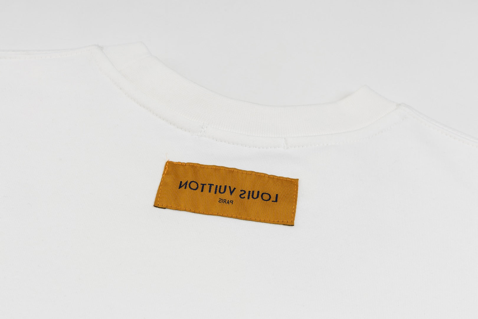 Printed logo tri-color swaetshirt