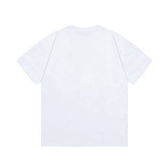 LO's color combination creative foam own logo T-shirt