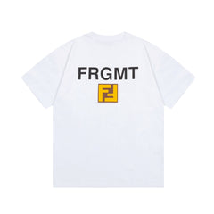 F's childhood memory co-branded cartoon printed T-shirt