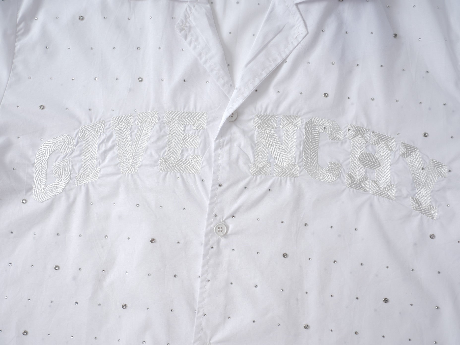 G's T-shirts with metal diamonds all over them