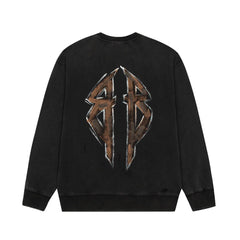 B's logo Before And After Sweatshirt