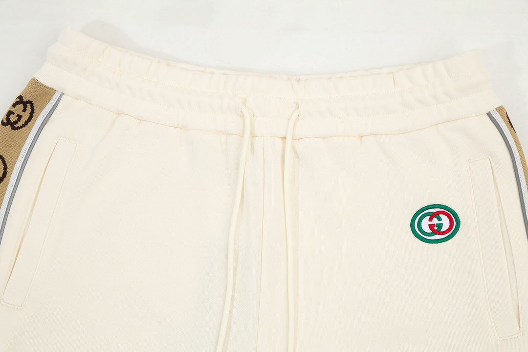 Double-g embroidered shorts