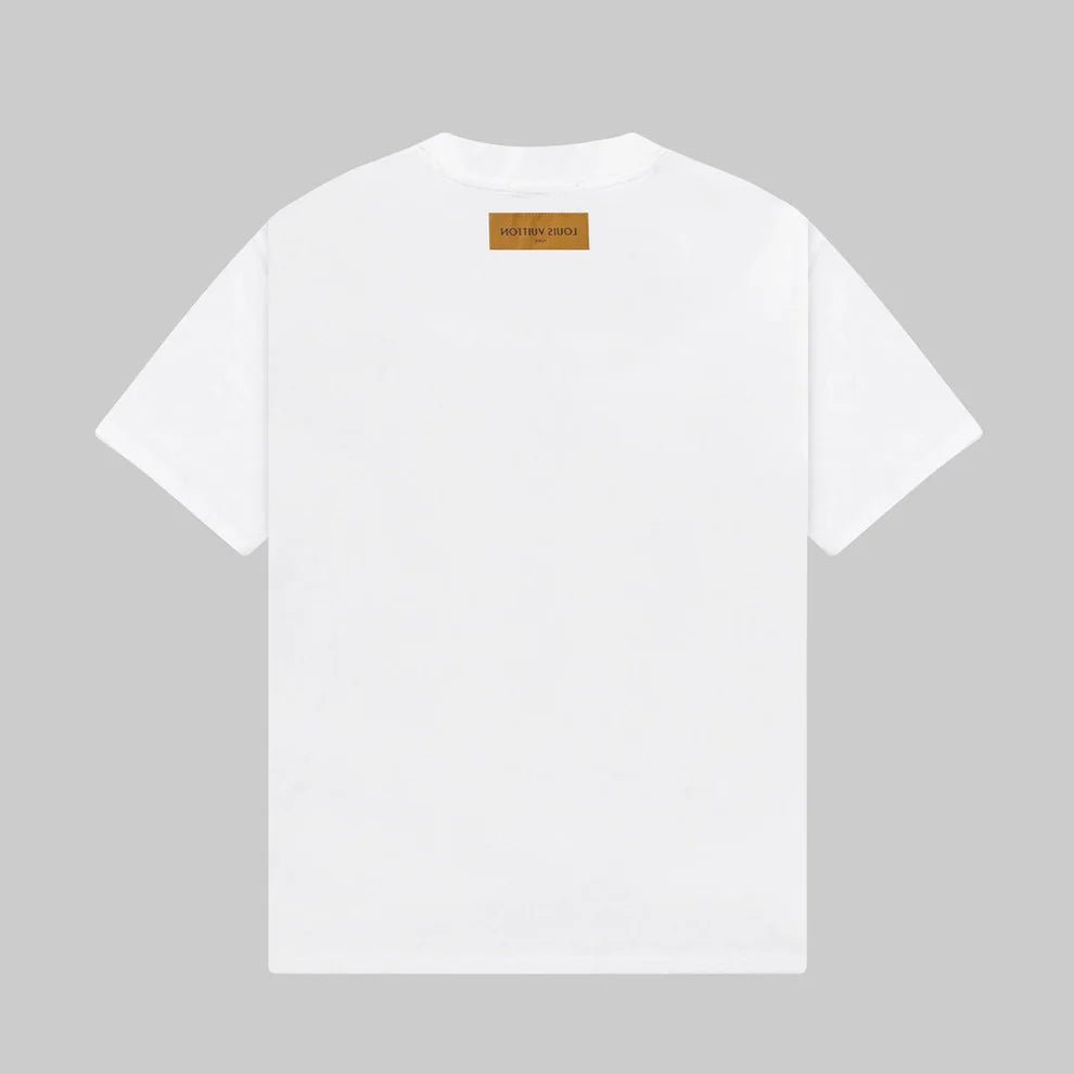 L's Three Jacquards Print T-shirt