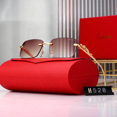 Golden Leopard Frame Sunglasses  H528