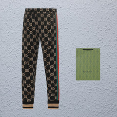 G's Floral print patchwork jacket and pants