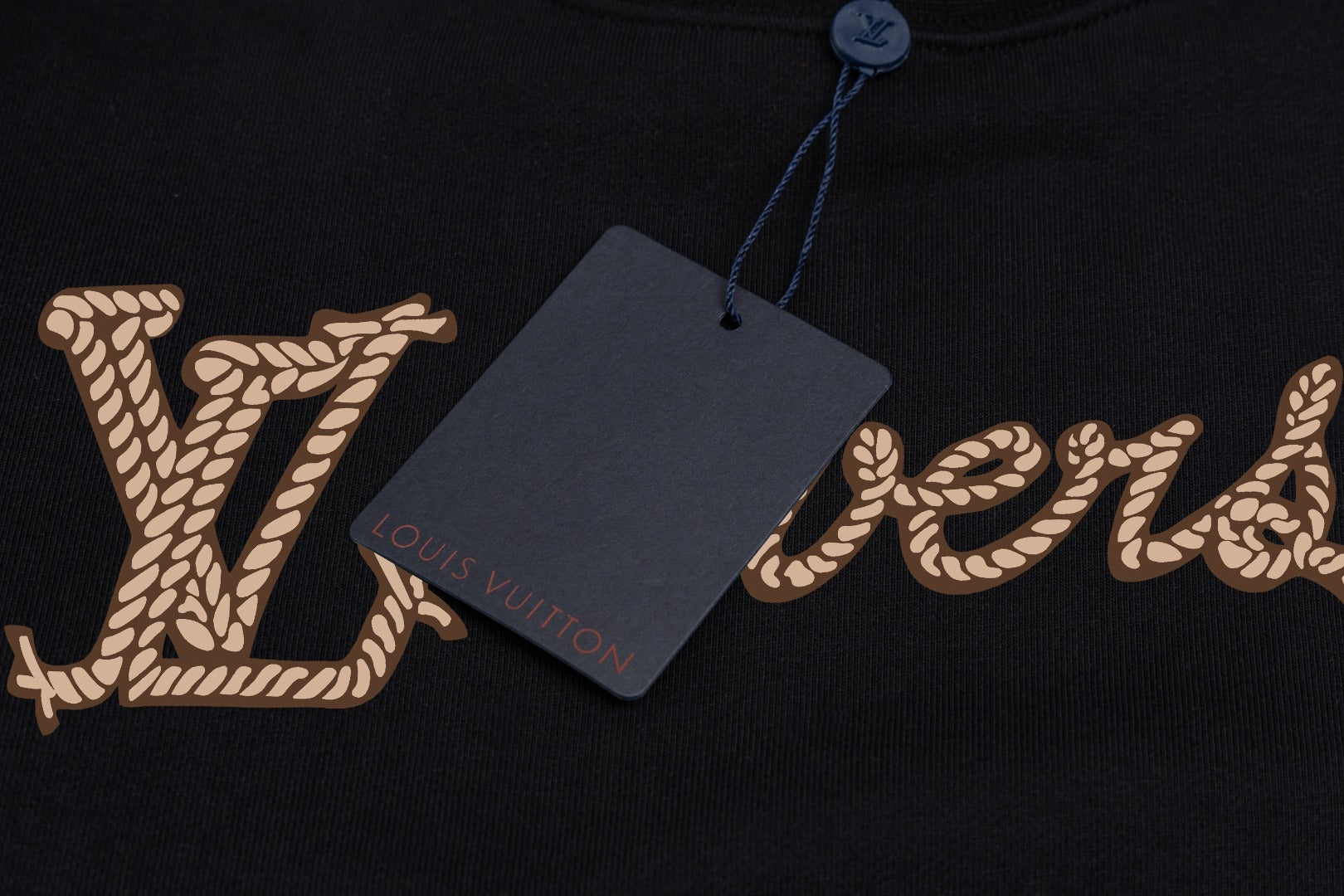 Printed logo tri-color swaetshirt