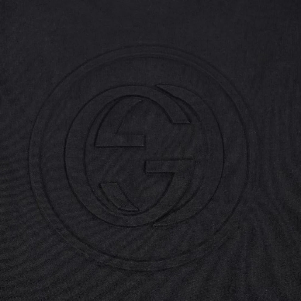 G's Chest logo embossed T-shirt