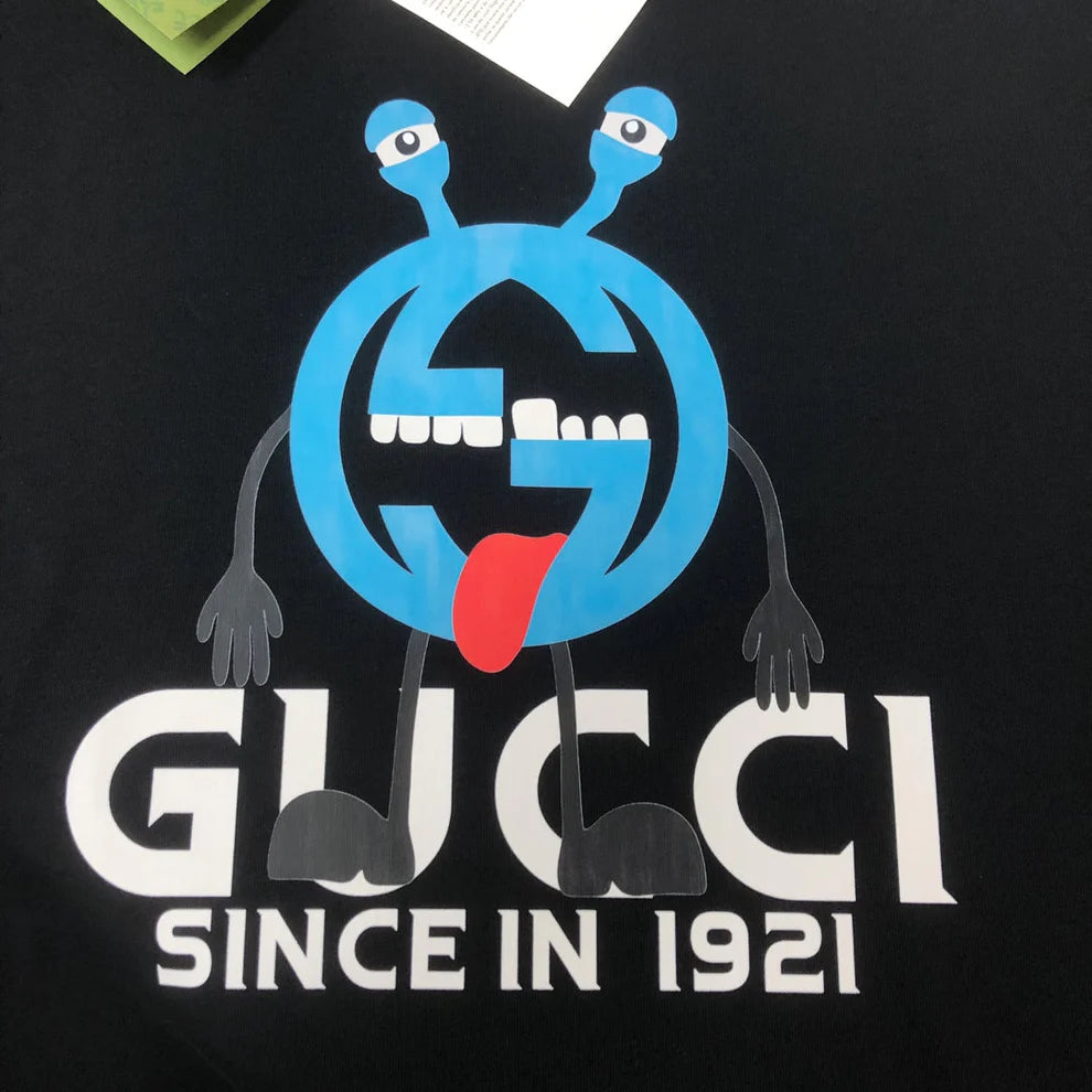 G's Funny Cartoon Characters Print T Shirt