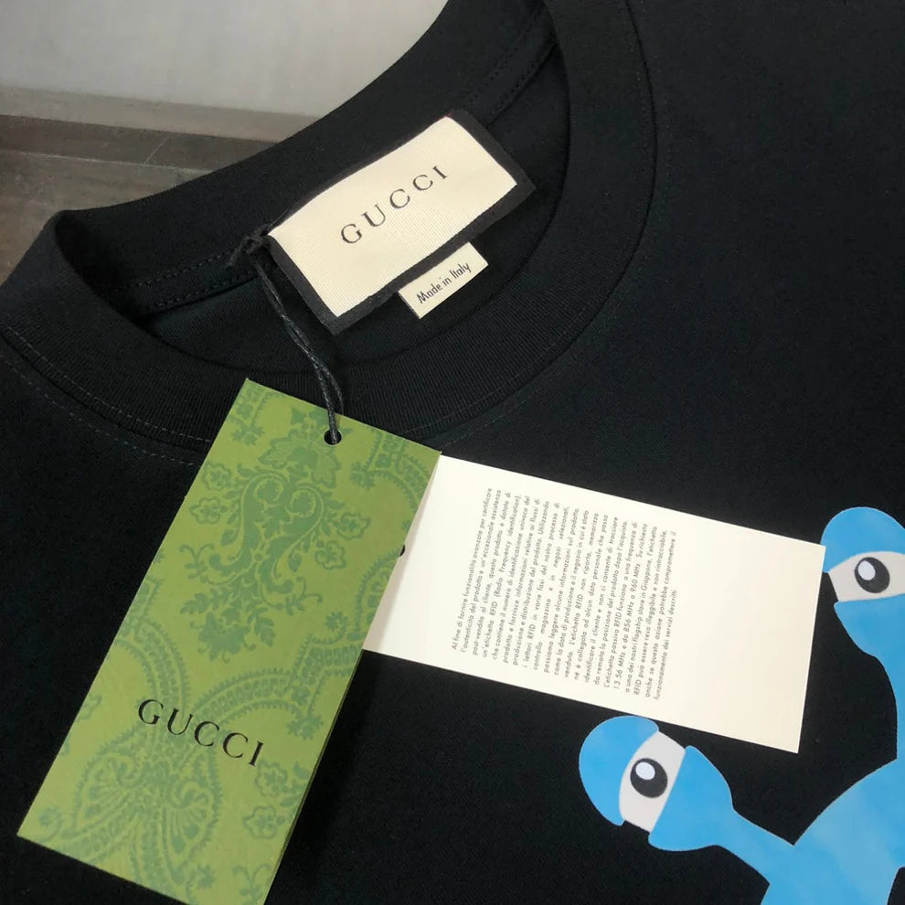 G's Funny Cartoon Characters Print T Shirt