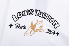 L's eighties vintage logo embroidered T-shirt