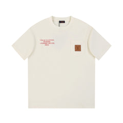 L's logo printed pocket T-shirt