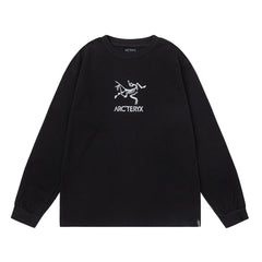 Bird letter logo printed sweatshirt