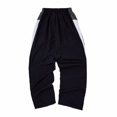 B's Nylon feature breathable fabric Latitude and longitude three-line blended pants