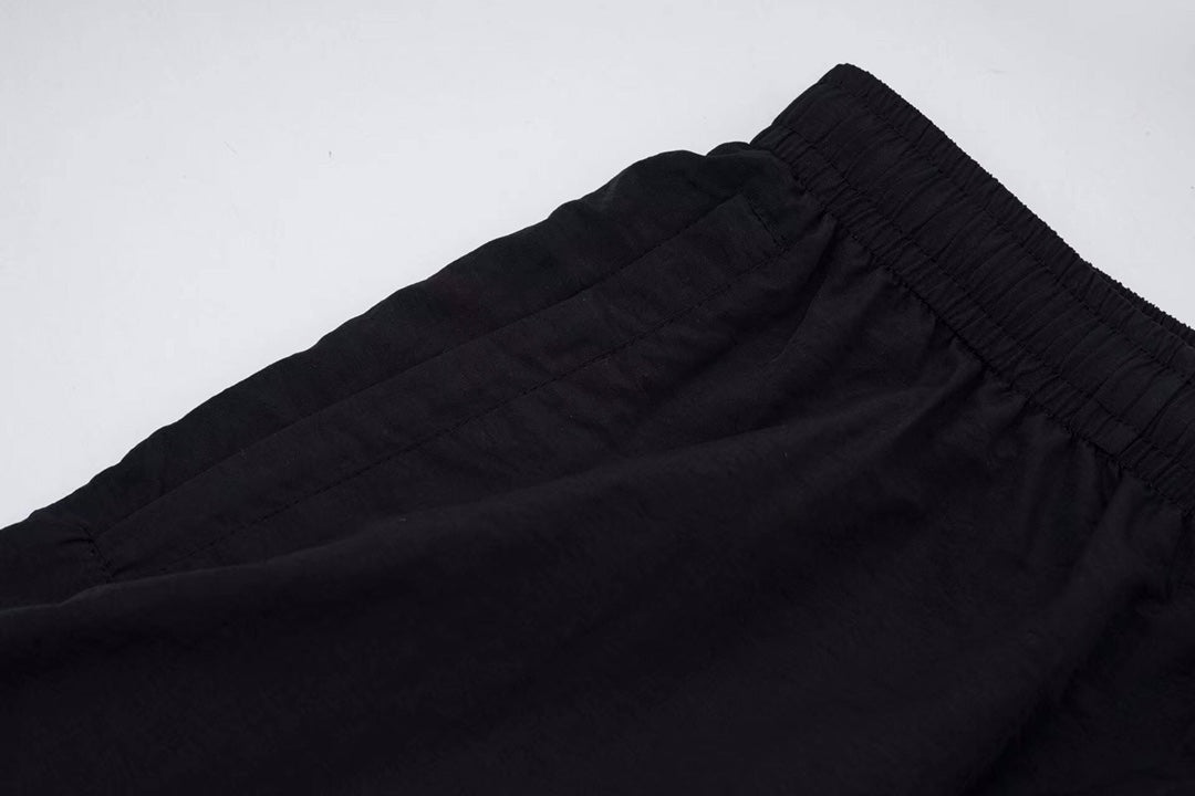 B's Nylon feature breathable fabric Latitude and longitude three-line blended pants