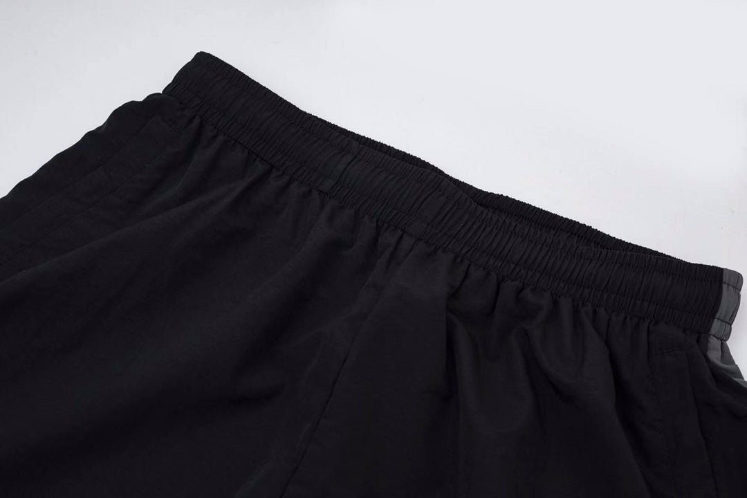B's Nylon feature breathable fabric Latitude and longitude three-line blended pants