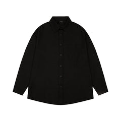 B's custom special letter buttons complex process memory wrinkle resistant fabric sweatshirt
