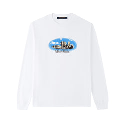 L's architectural print sweatshirt