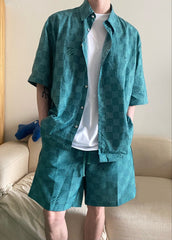 2024 High Quality Cool Beach T-shirt Shorts suit