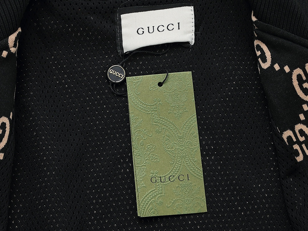 G's Floral print patchwork jacket and pants