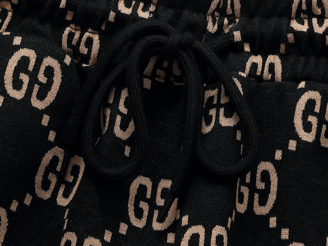 G's Floral print patchwork jacket and pants