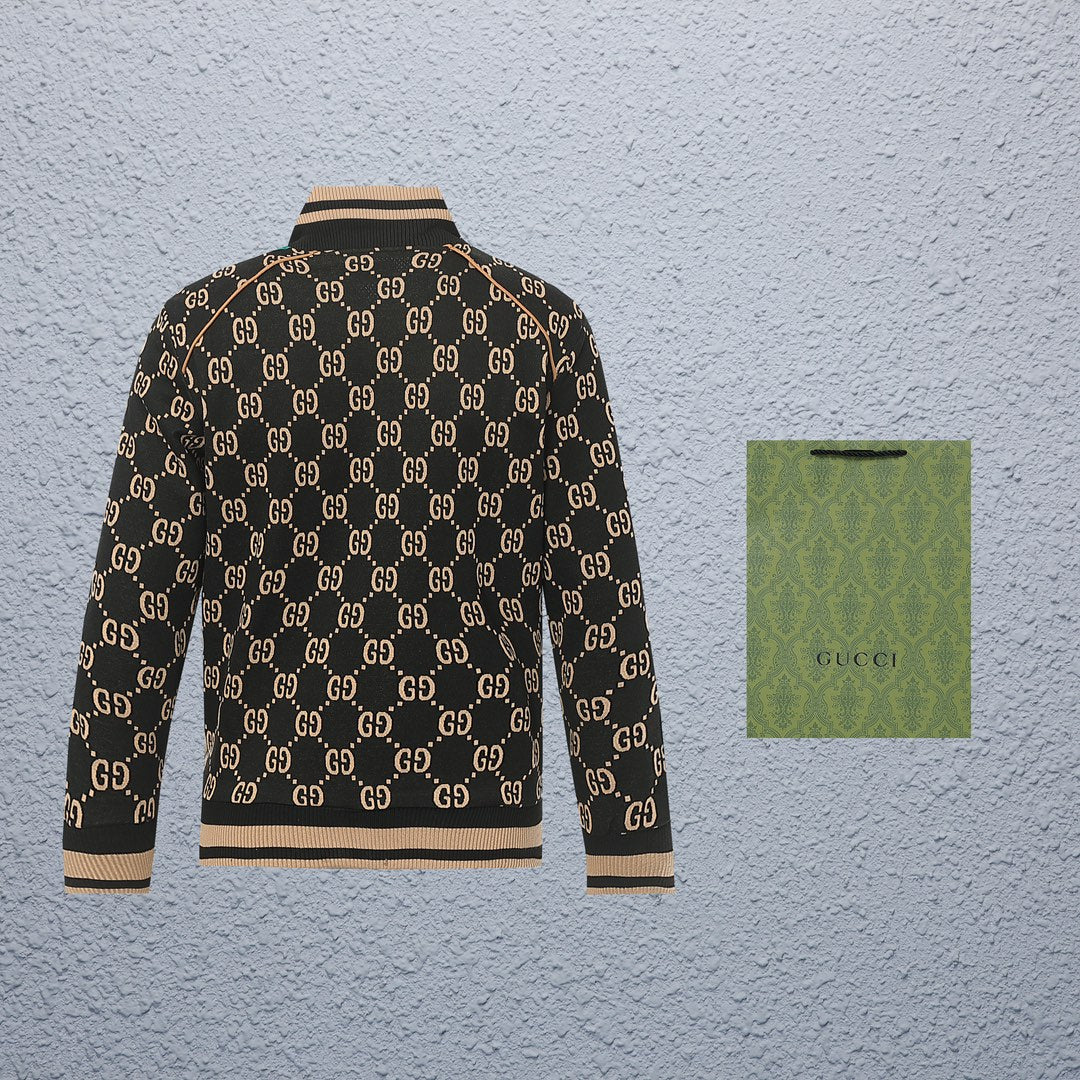 G's Floral print patchwork jacket and pants