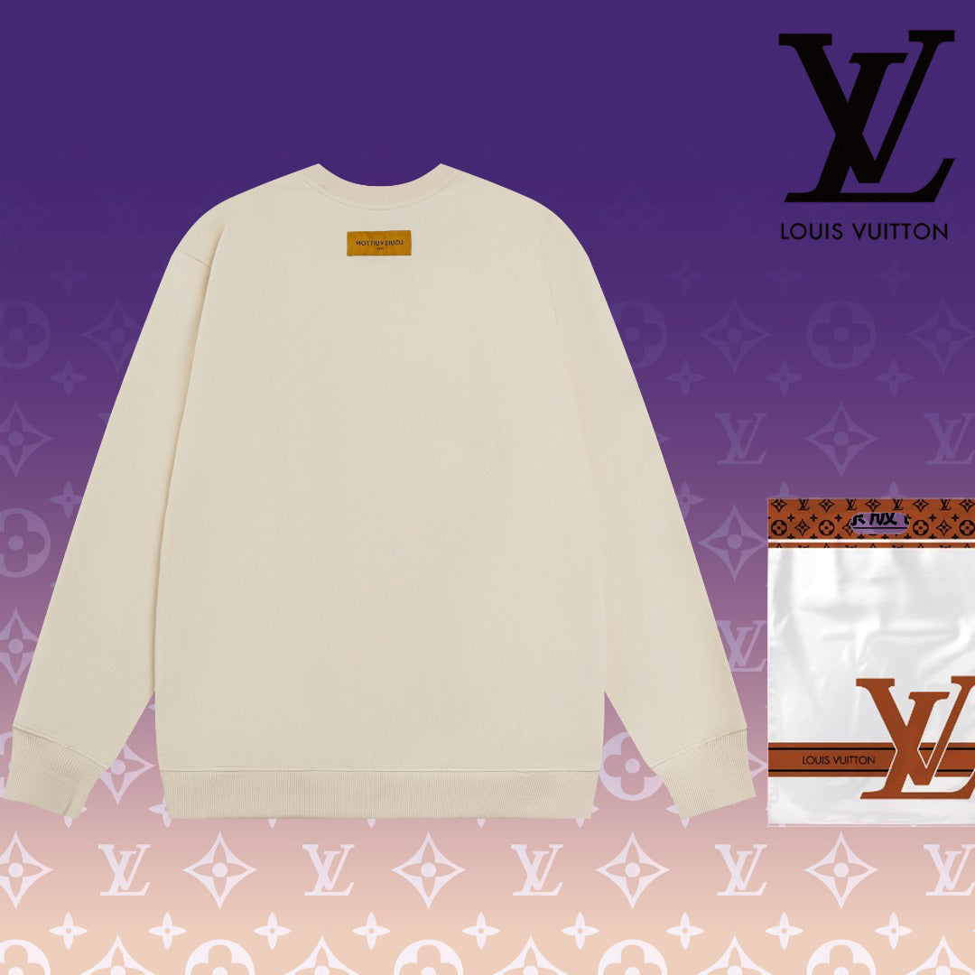 Classic logo necklace sweatshirt