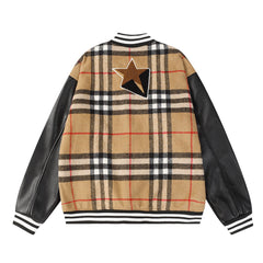 B's Big "B" Lines Patterns Jacket