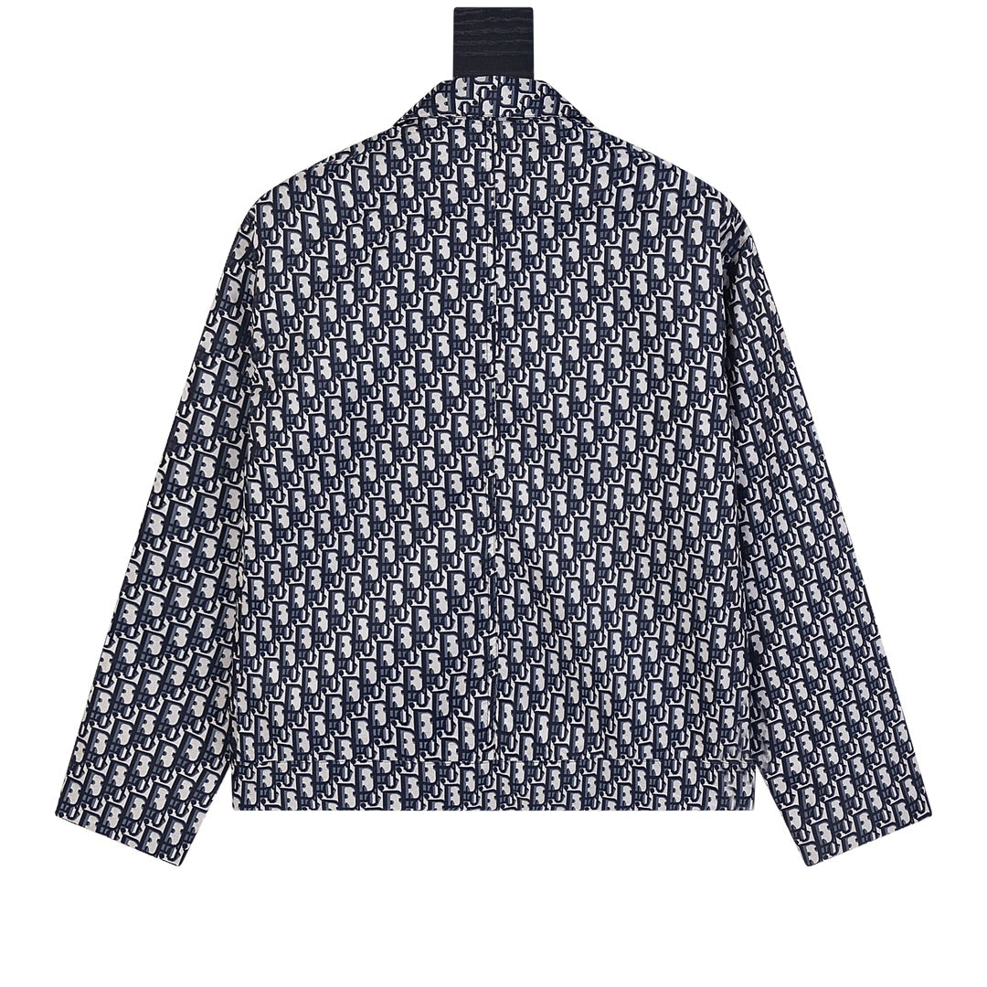 D's All Over Logo With Zipper Jacket