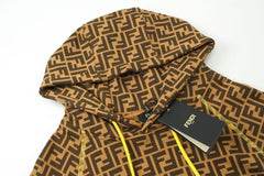 F's All Over Logo Hoodies