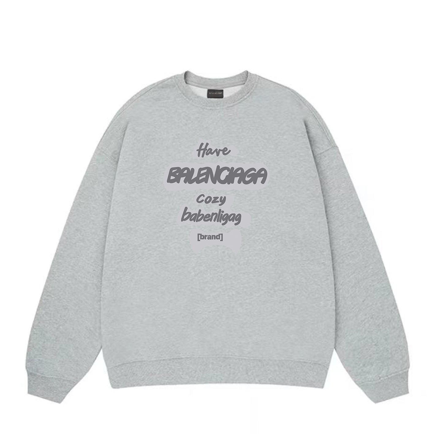 B's Classic Letter Print Sweatshirt
