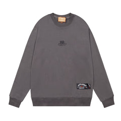 Joint Embroidered Print Sweatshirt