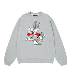 L's Naughty Bunny Print Sweatshirt