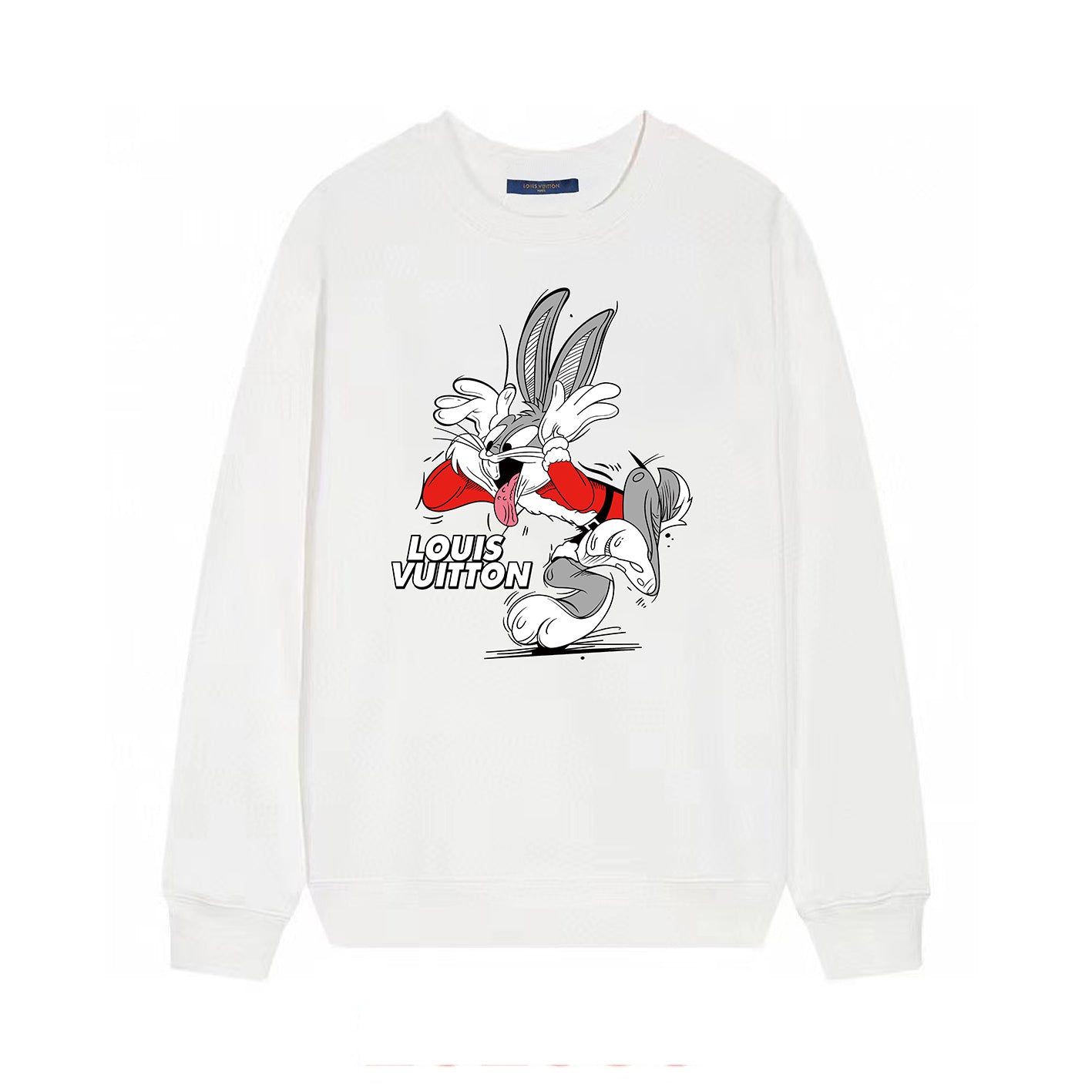 L's Naughty Bunny Print Sweatshirt