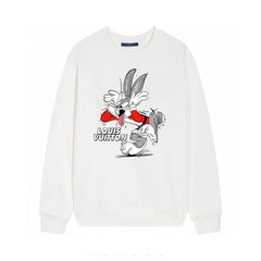 L's Naughty Bunny Print Sweatshirt