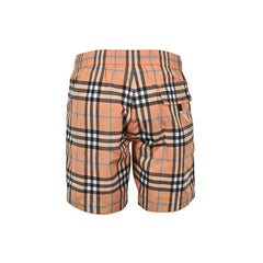 Striped Plaid Beach Shorts